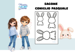 Sagome coniglio pasquale