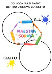 Kit Completo Colori & Insiemistica: Dai Primari alla Logica delle Mescolanze.