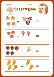 Autunno- Sottrazioni