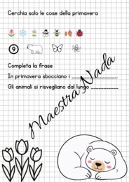Matematica di primavera schede giochi e attività per la classe prima scuola primaria