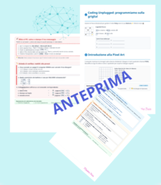 INFORMATICA & CODING FACILE - 6 Lezioni pronte con schede, laboratori al PC, soluzioni e griglie (Classi 3ª e 4ª)