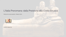 L’Italia Preromana e gli Etruschi – Lezione Pronta (22 Slide + Verifica e Soluzioni)