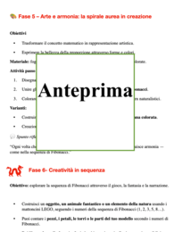 Alla scoperta di Fibonacci con i mattoncini LEGO- percorso per le classi 3-4-5