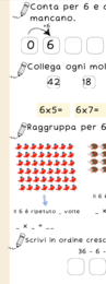Tabellina del 6