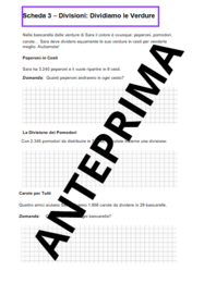 ALLENIAMOCI NELLE 4 OPERAZIONI - AL MERCATO