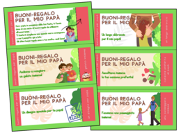 I buoni-regalo per il papà