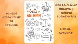 Hello Autumn: schede didattiche