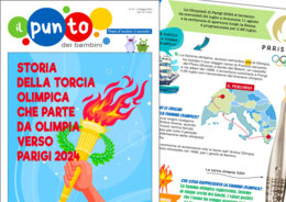 Il viaggio della fiamma olimpica spiegato ai bambini