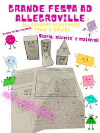 "GRANDE FESTA AD ALLEGROVILLE" storia, attività e materiali di geometria