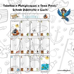 Tabelline e Moltiplicazioni - L'Avventura Matematica dei Pirati