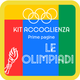 Kit accoglienza Olimpiadi_ Prime pagine/copertine