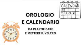 Calendario e orologio da plastificare BES