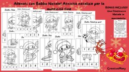 Allenati con Babbo Natale! Attività natalizie per la motricità fine