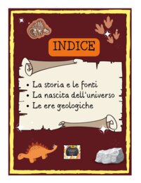 QUADERNO DI STORIA per la classe 3^ con kit di schede sui dinosauri, linea del tempo e ominidi