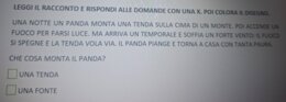 Lettura e comprensione del testo - classe seconda