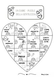 Giornata della Gentilezza. Un cuore-puzzle
