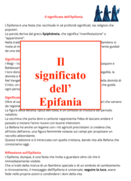 La Befana e l'Epifania; un viaggio per il mondo tra tradizione e leggenda-classi III/V