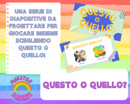 QUESTO O QUELLO? - GIOCO PER L'ACCOGLIENZA