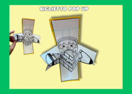 Biglietto Benvenuto/Bentornato POP UP Back to school