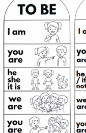 Flipbook Pop-Up Inclusivo: Il Verbo To Be (Forma Affermativa, Negativa, Interrogativa e Short Answers)