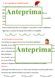 Carte di Natale- percorso linguistico a tema natalizio con doppie e suoni consonantici complessi