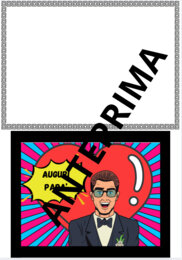 Papà Pop/ Biglietti auguri in stile pop art