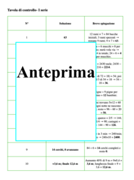 Enigmi d'autunno- problemi a difficoltà crescente con controllo classi 3/5