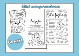 Filastrocca d'autunno + comprensione