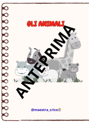 COSTRUISCO IL MIO LIBRETTO DEGLI ANIMALI