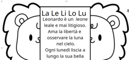 L come Leoncino Leonardo