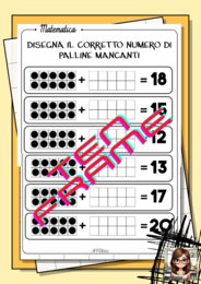 Ten frame numeri fino a 20