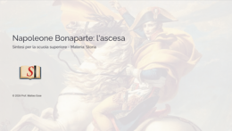 Napoleone Bonaparte: l'Ascesa e le Riforme (Slide PPTX + Verifica e Soluzioni)