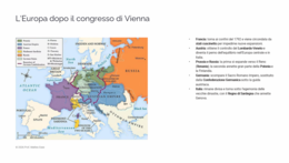 L'EUROPA DELLA RESTAURAZIONE: Lezione Completa (19 Slide + Verifica + Soluzioni)