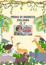 VERIFICA INGRESSO  ITALIANO CL TERZA