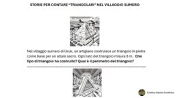 STORIE PER CONTARE TRIANGOLARI NEL VILLAGGIO SUMERO