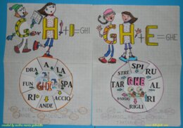 Suoni GHI GHE in ruote interattive