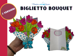 Biglietto bouquet