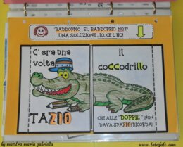 Doppie o non doppie con il coccodrillo Tazio