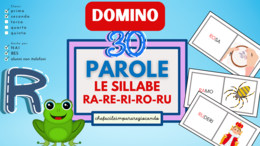 SILLABE RA RE RI RO RU - DOMINO