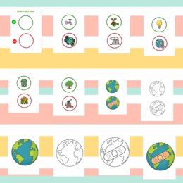 Giornata della Terra ( Cartellone/ gioco)