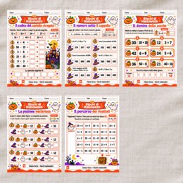 Giochi matematici di Halloween - Classe terza