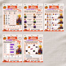 Giochi matematici di Halloween - Classe quarta