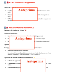 Parlarne senza puntare il dito-percorso di DEBATE sul bullismo classe 4-5-secondaria di I grado