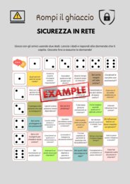 „Tabellone di gioco – sicurezza in rete”, pdf