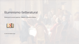 L'Illuminismo e la Letteratura: Principi, Milano, Napoli + Verifica (PPTX)