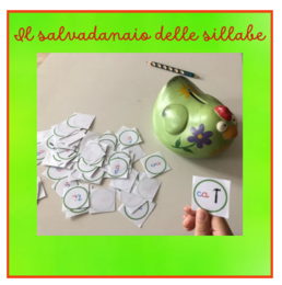 Il salvadanaio delle sillabe;leggere le sillabe giocando-classe I/II