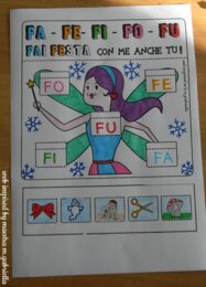 Lettera F di Fata Fantasia