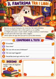 Mini comprensione/dettati Halloween