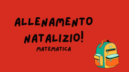 COMPITI DELLE VACANZE NATALIZIE - ALLENAMENTO PER MANTENERE IL CERVELLO ALLENATO