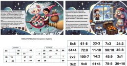 LA TOMBOLA MATEMATICA IN COMPAGNIA DI DARIA LA BEFANA RITARDATARIA- classe seconda